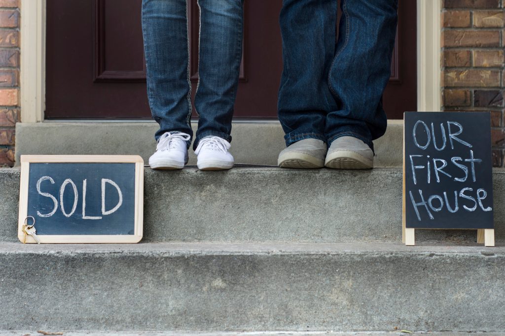 family just sold their first home